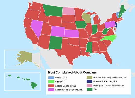 Most Complained-About Debt Collection Practice